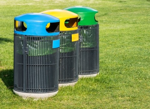 Recycling center handling furniture in Shortlands